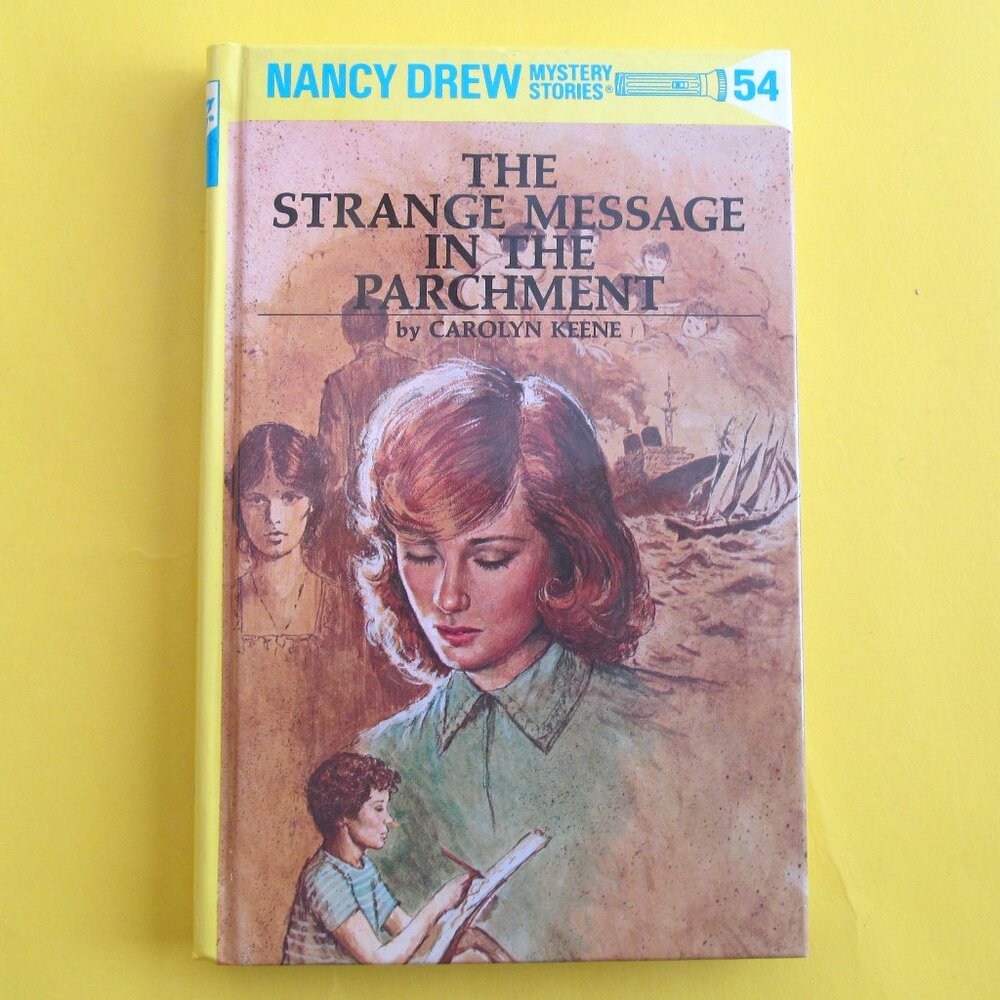 2/ $20 Nancy Drew Mystery # 54 The Strange message in the parchment